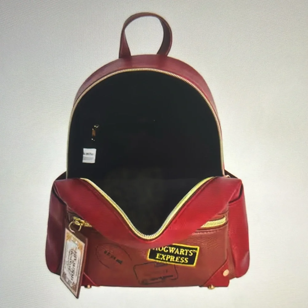 NWOT Harry Potter 9 3/4 mini backpack - Picture 3 of 9